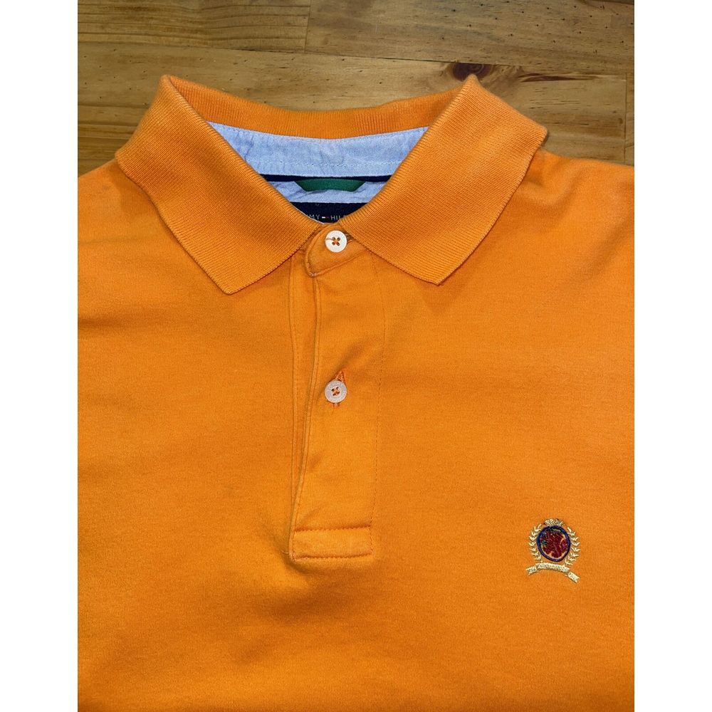 Tommy Hilfiger Bright Orange Polo